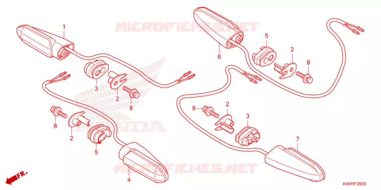 CLIGNOTANT Honda MOTO 150 CBR 2021  CBR150RAM