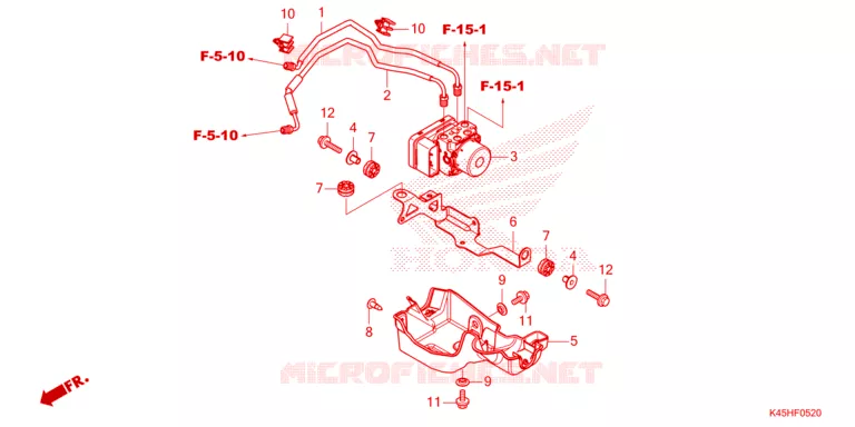MODULATEUR ABS Honda MOTO 150 CBR 2021  CBR150RAM