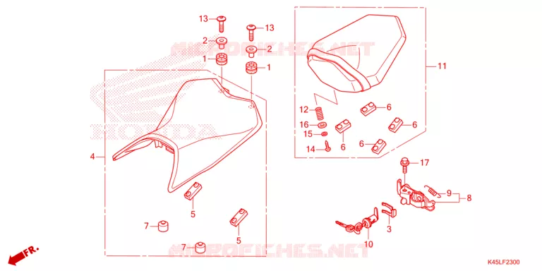 SELLE Honda MOTO 150 CBR 2021  CBR150RAM_CA