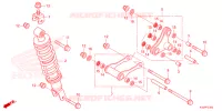 AMORTISSEUR ARRIERE pour Honda CBR 150 R ABS de 2024