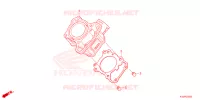 CYLINDRE pour Honda CBR 150 R ABS de 2024