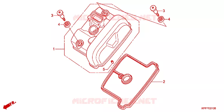 COUVRE CULASSE Honda MOTO 150 CBR 2012  CBR150RC