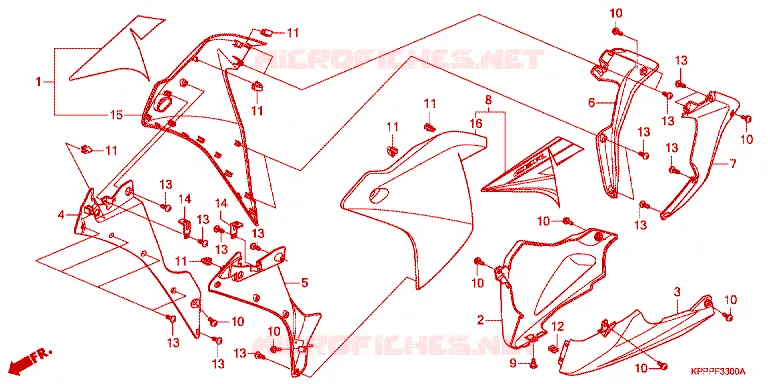 SABOT Honda MOTO 150 CBR 2012  CBR150RC