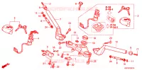 GUIDON   TE DE FOURCHE pour Honda CBR 150 R de 2013