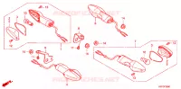 CLIGNOTANT pour Honda CBR 150 R de 2012