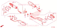 CLIGNOTANT pour Honda CBR 150 R de 2018
