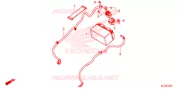 BATTERIE pour Honda CBR 650 F ABS de 2014