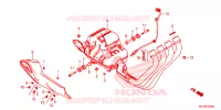 SILENCIEUX D'ECHAPPEMENT pour Honda CBR 650 F ABS de 2014