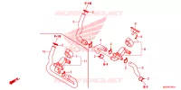 VALVE DE COMMANDE D'INJECTION D'AIR pour Honda CBR 650 F ABS de 2014