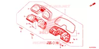 COMPTEUR pour Honda CBR 650 F ABS de 2016