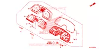 COMPTEUR pour Honda CBR 650 F ABS de 2017