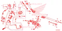 GUIDON   TE DE FOURCHE pour Honda CBR 650 F ABS de 2017