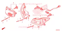 PHARE pour Honda FOURTRAX 500 FOREMAN ES PS de 2013