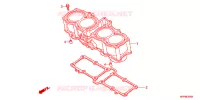 CYLINDRE pour Honda CB 1300 SUPER FOUR ABS GOLDEN RIMS de 2012