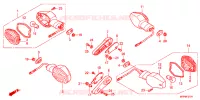 CLIGNOTANT pour Honda CB 1300 SUPER BOL DOR de 2012