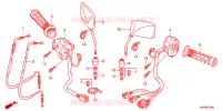 COMMODO   LEVIER   CABLE pour Honda CB 1300 SUPER BOL DOR de 2012