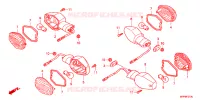 CLIGNOTANT pour Honda CB 1300 SUPER FOUR de 2012