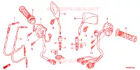 COMMODO   LEVIER   CABLE pour Honda CB 1300 SUPER FOUR de 2012