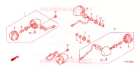 CLIGNOTANT pour Honda SCOOPY 110 de 2012