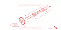 POMPE A HUILE pour Honda SCOOPY 110 de 2012
