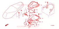 SELLE pour Honda SCOOPY 110 de 2012