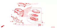 COMPTEUR pour Honda SCOOPY 110 de 2020