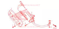 SILENCIEUX D'ECHAPPEMENT pour Honda ZOOMER 110 X de 2021