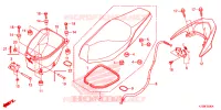SELLE pour Honda WAVE 125 Electric start, Cast wheels de 2015