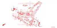 CADRE pour Honda CR 650 R E-CLUTCH de 2024