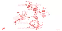 CARTER   POMPE   FILTRE A HUILE pour Honda CR 650 R E-CLUTCH de 2024