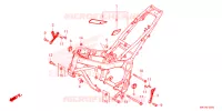 CADRE pour Honda CR 650 R E-CLUTCH de 2024