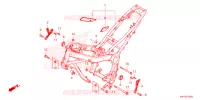 CADRE pour Honda CR 650 R E-CLUTCH de 2024