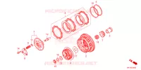 EMBRAYAGE pour Honda CR 650 R E-CLUTCH de 2024
