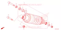 AMORTISSEUR ARRIERE pour Honda CR 650 R E-CLUTCH de 2024