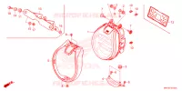 PHARE pour Honda CR 650 R E-CLUTCH de 2024