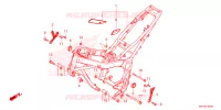 CADRE pour Honda CR 650 R E-CLUTCH de 2024