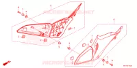 COUVERCLES LATERAUX pour Honda CR 650 R E-CLUTCH de 2024