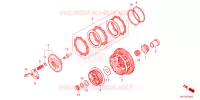EMBRAYAGE pour Honda CR 650 R E-CLUTCH de 2024