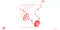 ALTERNATEUR pour Honda CR 650 R E-CLUTCH de 2024
