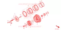 EMBRAYAGE pour Honda CB 650 R de 2024