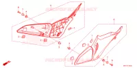 FILTRE A AIR   COUVERCLE LATERAL pour Honda CB 650 R de 2024