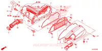 FILTRE A AIR pour Honda SCOOPY 110 URBAN de 2018