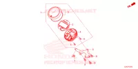 COMPTEUR pour Honda SCOOPY 110 URBAN de 2020