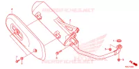 SILENCIEUX D'ECHAPPEMENT pour Honda SCOOPY 110 URBAN de 2020