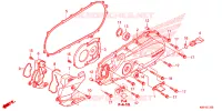 COUVERCLE GAUCHE pour Honda BEAT 110 CASTED WHEEL de 2019