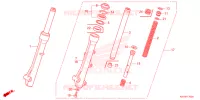 FOURCHE pour Honda BEAT 110 CASTED WHEEL de 2019