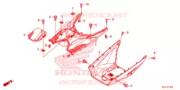 MARCHE PIEDS pour Honda BEAT 110 CASTED WHEEL de 2019