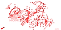 INNER COVER pour Honda ADV 150 ABS de 2023