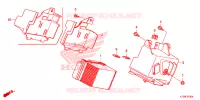 BATTERIE pour Honda WAVE 125 Electric start, Cast wheels de 2016