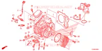 CULASSE pour Honda WAVE 125 Electric start, Cast wheels de 2016